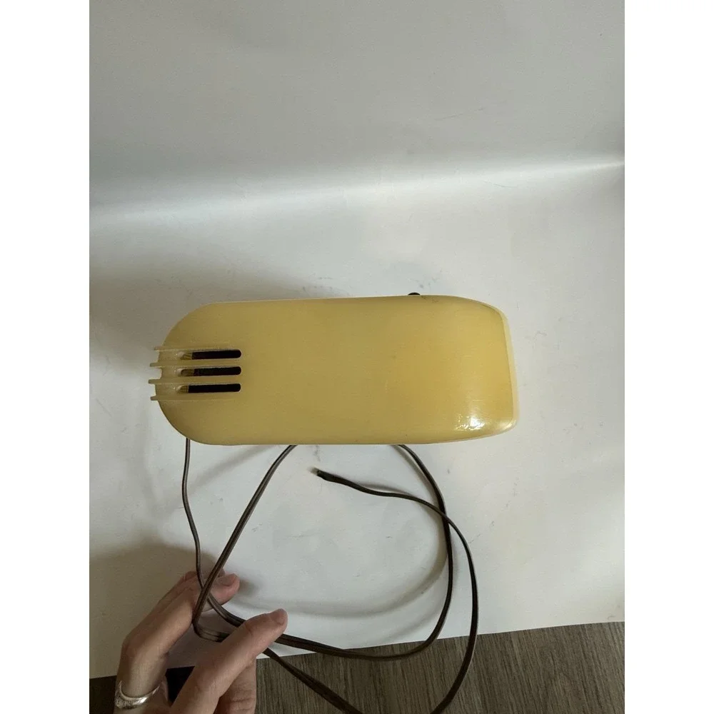 Vintage Westclox Moonbeam Alarm Clock Mid Century Electric Bedside Timepiece